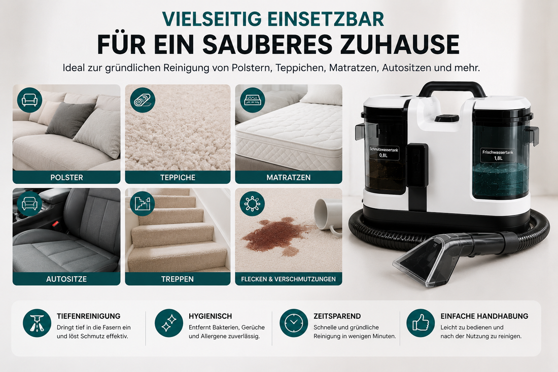 ELVENOR 3-in-1 Nasssauger
